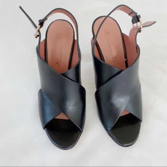 NWOT BCBGMaxazria Pascal Leather Heels - Picture 6 of 13